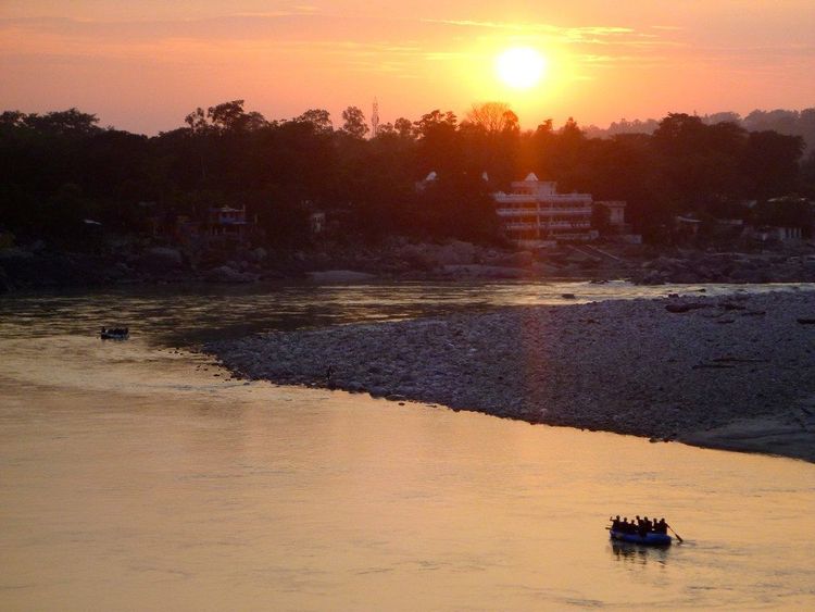 Rafting the Ganges - Rishikesh, India by Rick McCharles