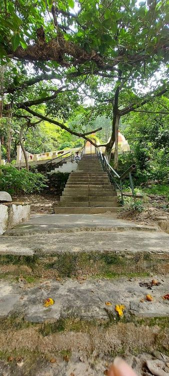 Stairs to the temple