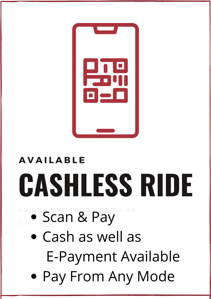 Cashless ride