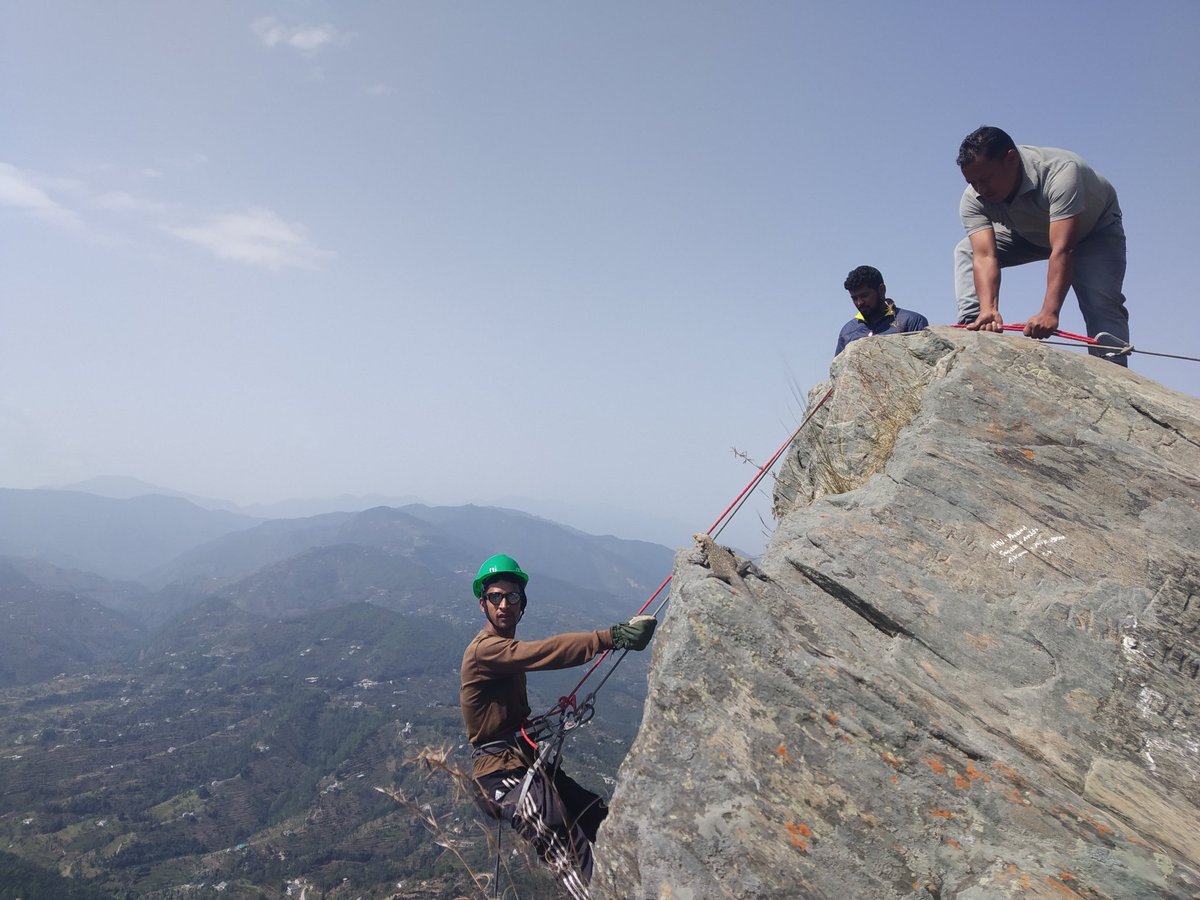 Rock Climbing at Mukteshwar